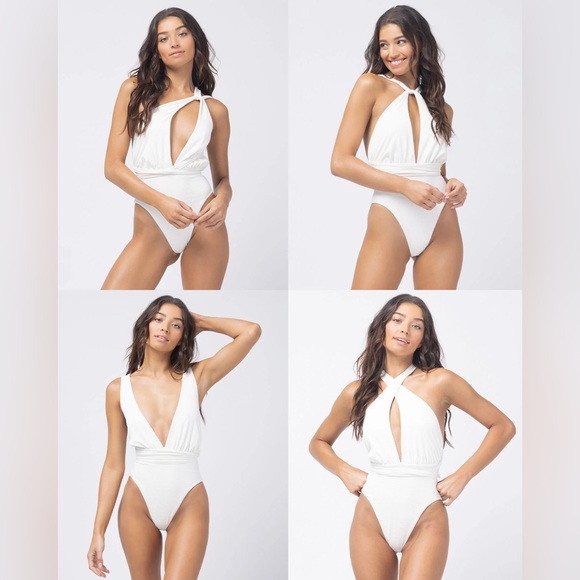 L*SPACE ★ Eco Chic Repreve One Piece Swimsuit - Picture 13 of 15